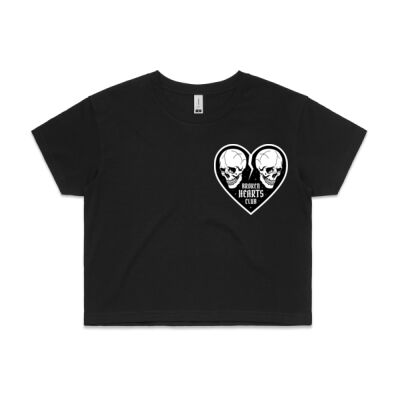 Broken Heart Club - AS Colour Crop Tee - Same Day Dispatch Thumbnail